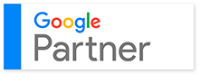 Sello de partner de Google para nuestra consultoría de marketing online en madrid